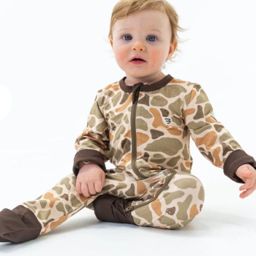 Baby Zip Up - Venado Camo – BURLEBO