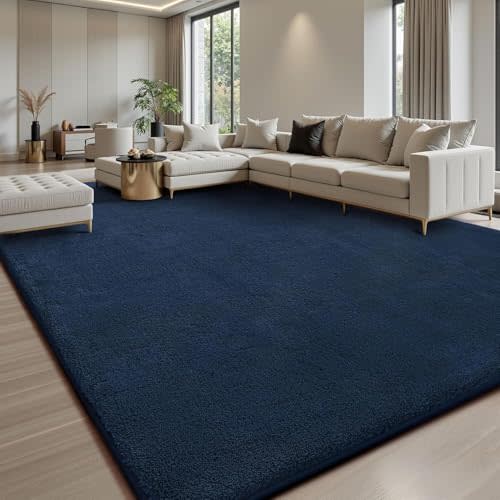 Sour Lemon 10x14 Area Rugs for Living Room, Soft Large Area Rug Fluffy Rugs for BedroomMachine Washable Area Rug Non Slip Carpet Rug for Living Room Playroom Kids Room Home Decor
