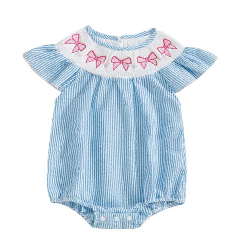 Baby Bodysuit Newborn Essentials Must Haves Bowknot Sleepers