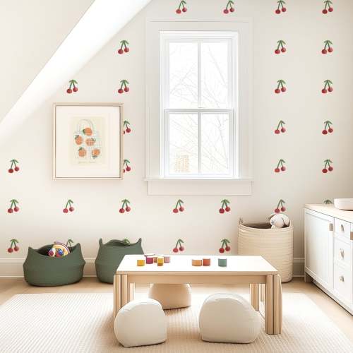 Fresh Cherries • Peel-and-Stick Wall Decals