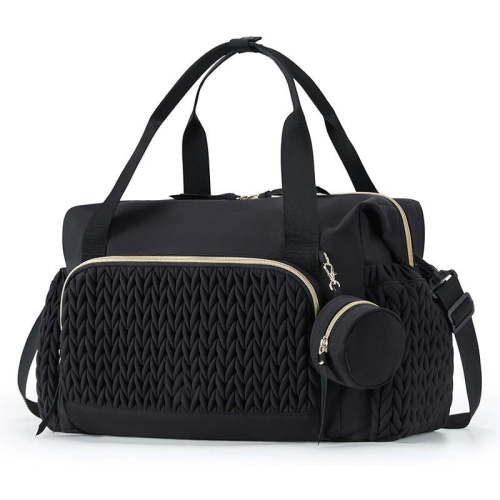 Mommy Diaper Tote Bag ，Large Capacity with Changing Pad & Pacifier Case