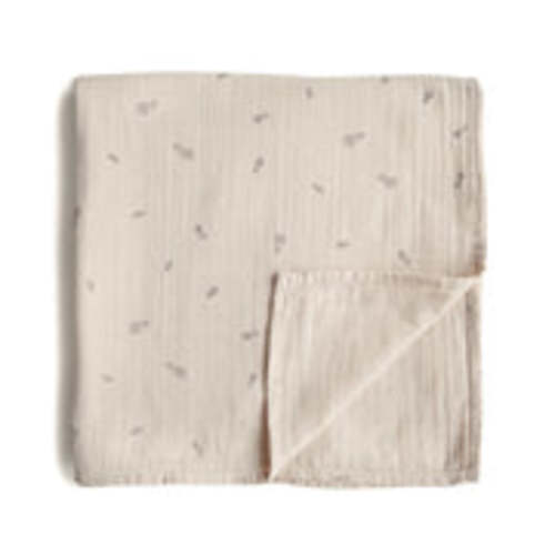 Organic Cotton Mushie Baby Muslin Swaddle Blanket