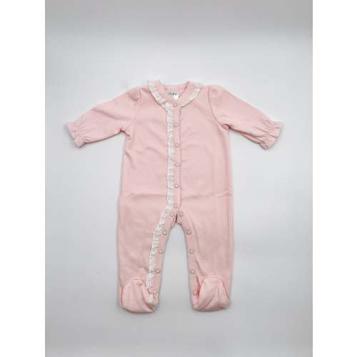 Footies - Lace trim – Southern Proper Blanks