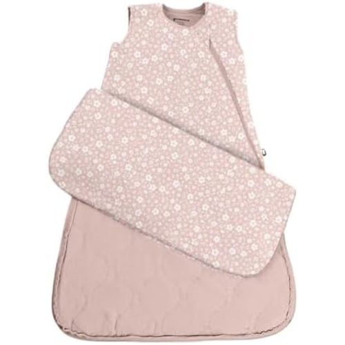 GUNAMUNA günamüna Unisex Baby, Toddler Wearable Blanket, Sleeping Bag Bamboo Rayon, Sleep Sack with Diaper Zipper, 1.0 TOG