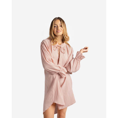 Cotton Breeze Long-Sleeved Chemise