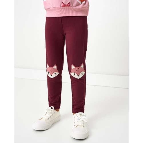 Fox Patch Legging | Little Sleepies