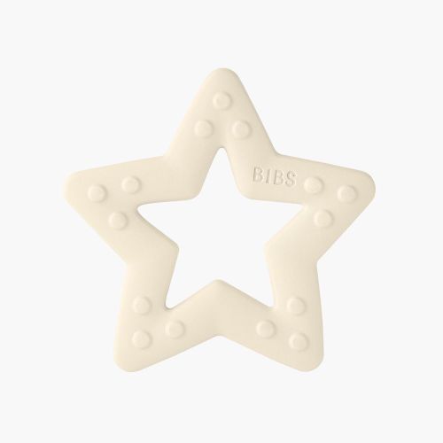 Bibs Bitie Star Teether Ivory