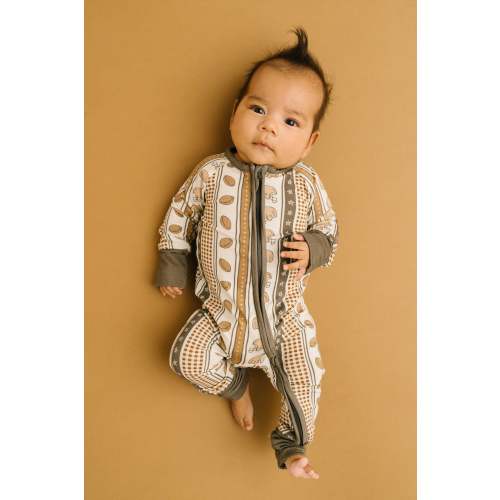 Touchdown Stripe Bamboo Sleeper