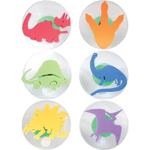READY 2 LEARN Giant Stampers, Dinosaurs, Set of 6