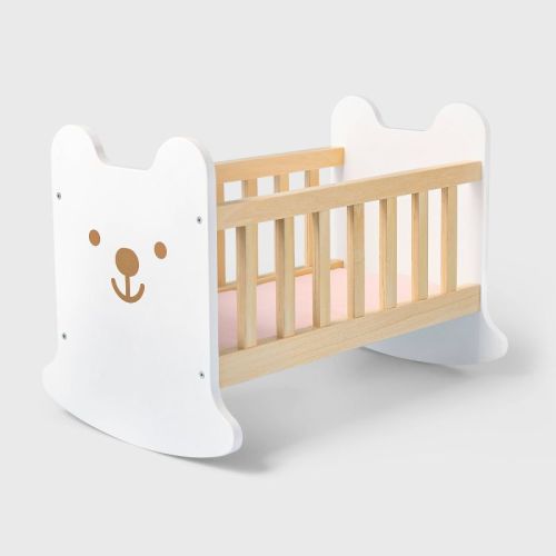 Baby Doll Wooden Crib - Gigglescape™