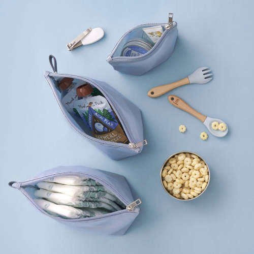 HAPP Brand Expandable Packing Pouches - Blue