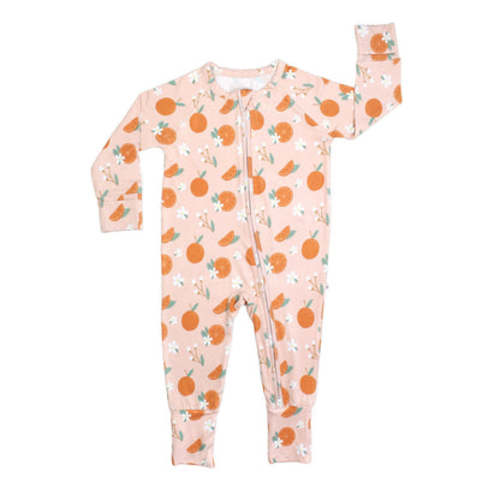 Freshly Squeezed Bamboo Convertible Baby Pajamas – Emerson and Friends
