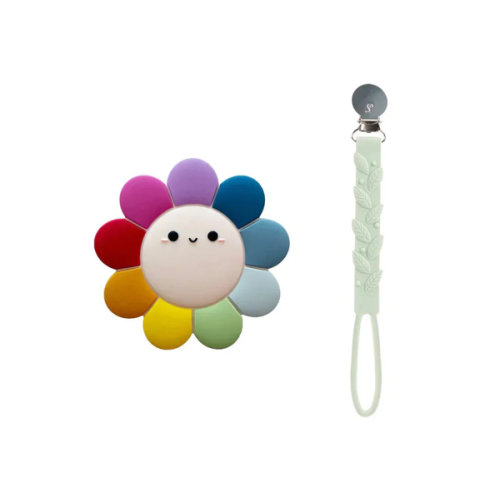 LOULOU LOLLIPOP - Daisy Silicone Teether Set Daisy