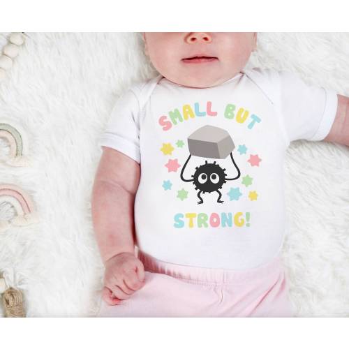 Small But Strong | Baby Onesie | Baby Shower Gift | Baby Girl or Boy