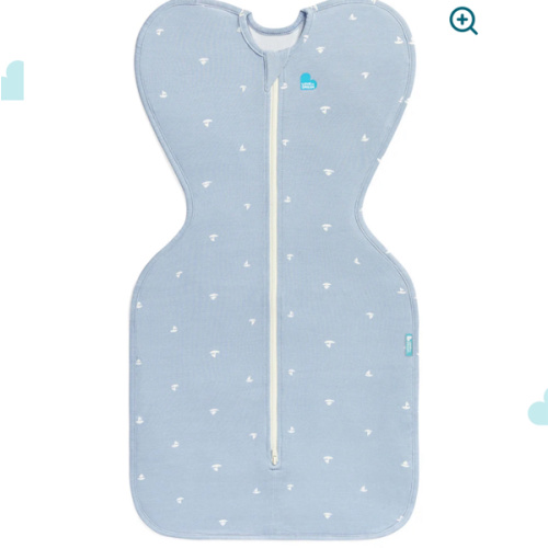 Swaddle Up™ 1.0 TOG Viscose from Bamboo Mist Blue Boats