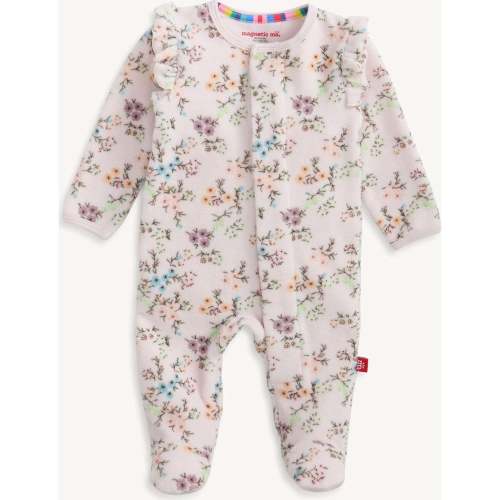 Magnetic Me Emily Velour Footie