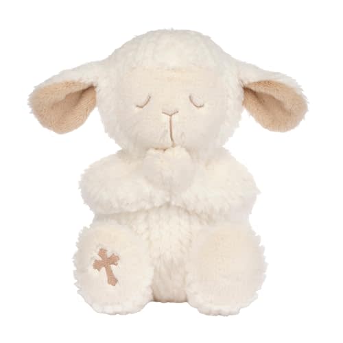 Lambs & Ivy Heaven Sent Praying Baptism Plush Lamb Stuffed Animal Toy - Mary
