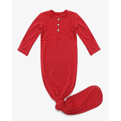 Red Stripe Knotted Sleeper