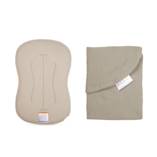 Lounger Curve + Muslin Cover Set | Birch