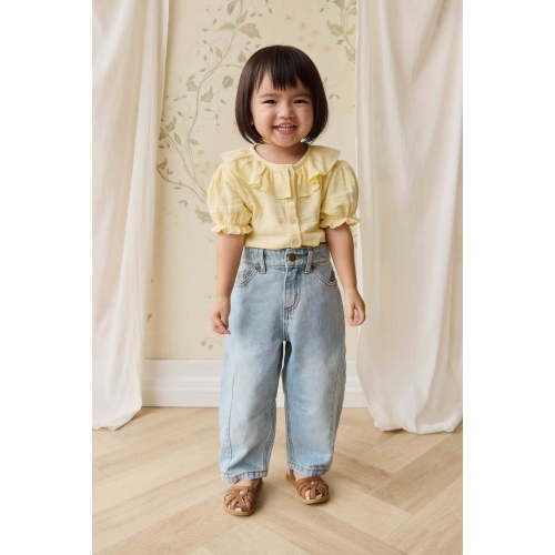 Organic Cotton Muslin Alora Top - Sunshine – Jamie Kay USA