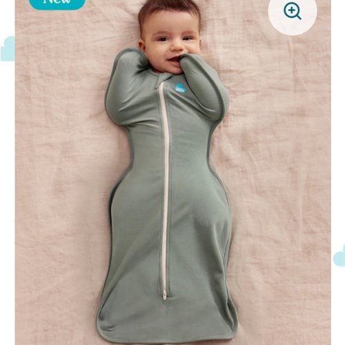 Swaddle Up™ 1.0 TOG Viscose from Bamboo Deep Olive
