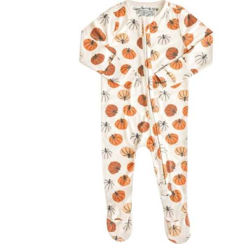 Zip-up Footie, Karver - Copper Pearl | Maisonette