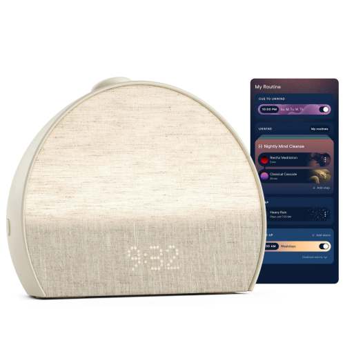 Restore 3 Sunrise Alarm Clock Sound Machine Smart Light - Putty