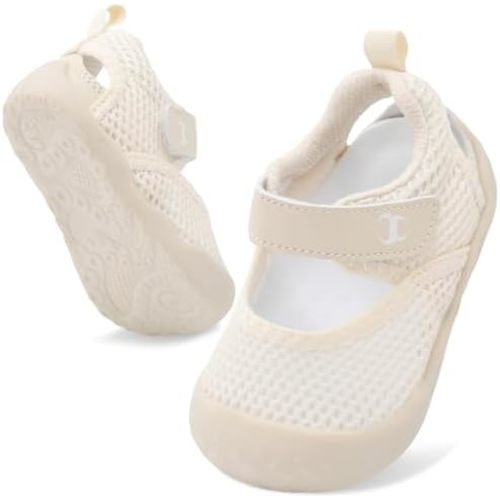 Baby Sandals Infant Toddler Girl Boy Beach Water Shoes Comfy Barefoot Wide Walking Shoe Breathable Summer Mary Jane Style Shoes