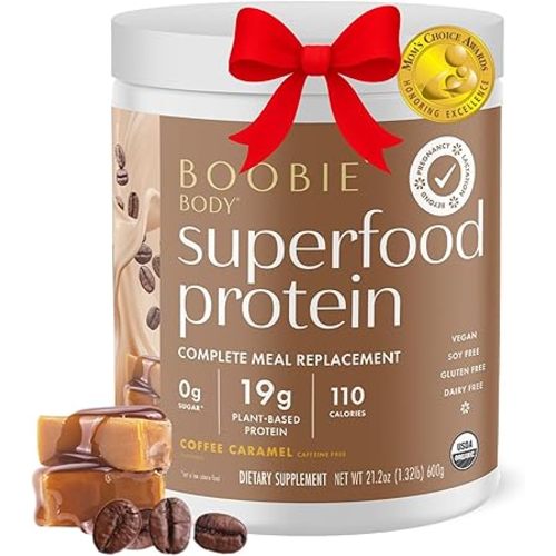 Boobie Body Pregnancy & Postpartum Protein Shake - Coffee Caramel - 20 Svgs