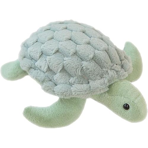 Turtle Plush Pillow, Turtle Stuffed Animal, Tortoise Plush Toy, Birthday Holiday Home Decoration for Girls Boys (10.5 Inch, Green)
