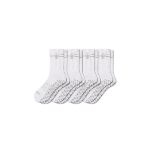 Women's Gripper Half Calf Sock 4-Pack