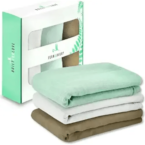 Muslin Swaddle Blankets for Newborn, Large Organic Receiving Baby Blankets for Boy & Girls 47 x 47 inches,3 Pack Breathable Soft Nursery Swaddle Wrap, Essentials Infant & Toddler Shower Gifts, Unisex