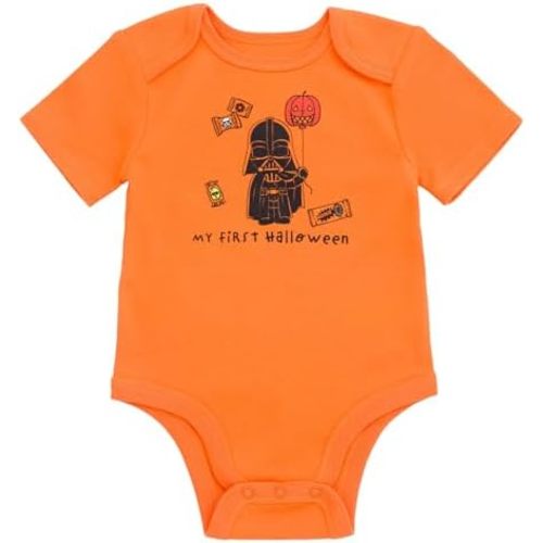 STAR WARS Darth Vader Yoda Baby Bodysuit Newborn to Infant