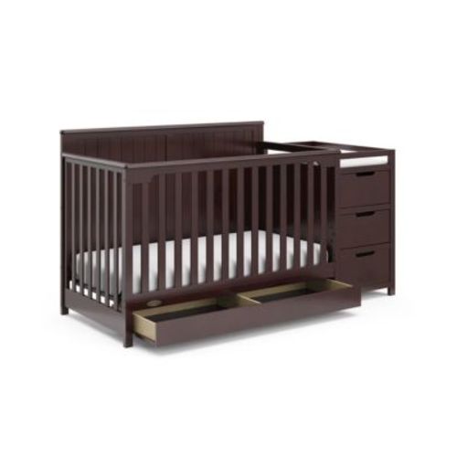Hadley 5-in-1 Convertible Crib and Changer with Drawer