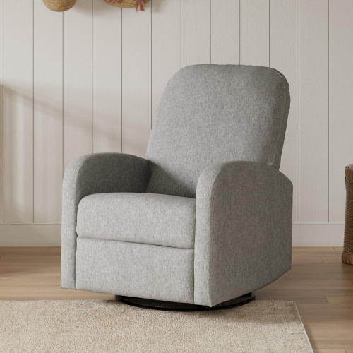 daVinci Calder Manual Swivel Recliner - Frost Grey