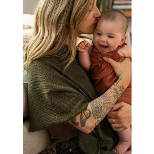 The Olive Cocoon™ Breathable Nursing Cover