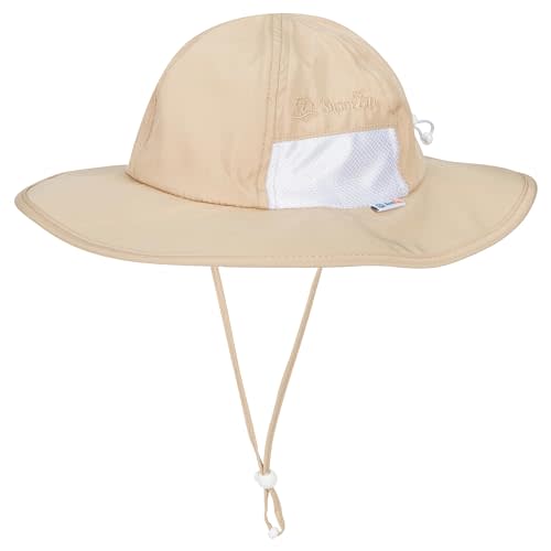 SwimZip Wide Brim Sun Hat | UPF 50+ Protection for Baby, Toddler, and Kids