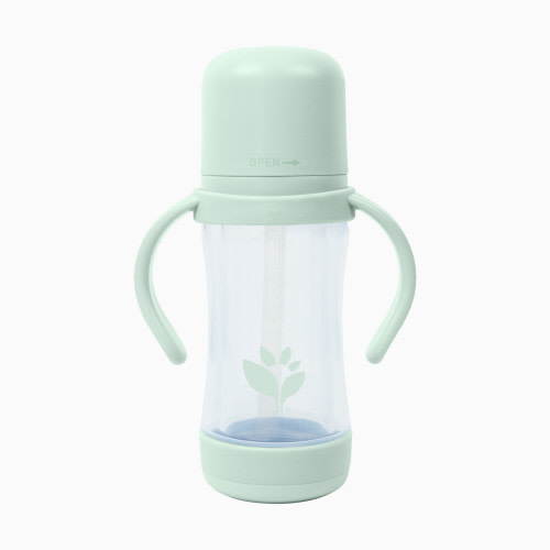 Glass Sprout Ware Sip and Straw - Light Sage