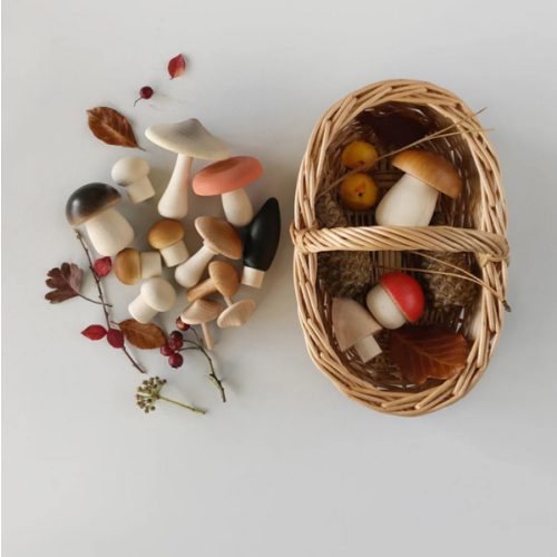 Forest Mushrooms Basket - Moon Picnic– Odin Parker