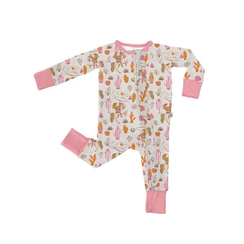 Saddle Up, Cowgirl Bamboo 2-Way Zipper PJ’s – Little Buffalo Creek Co.