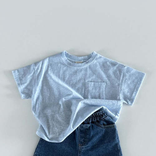 Toddler SS25 Pocket Short Sleeve Tee (12m-10y) - 3 Colors | AT NOON STORE