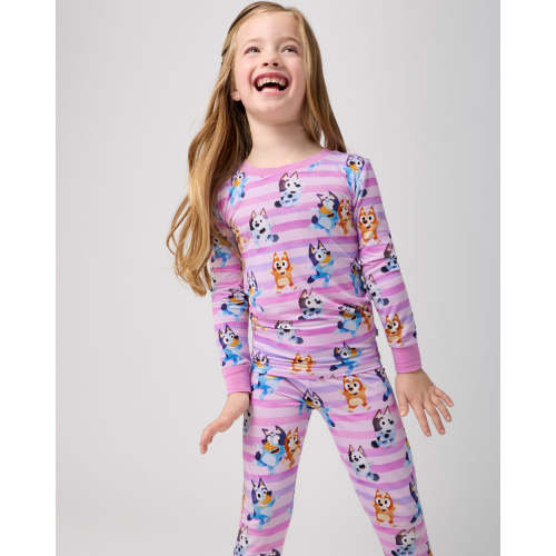 Bluey Dance All Day Two-Piece Long Sleeve & Pants Pajama Set | Little Sleepies