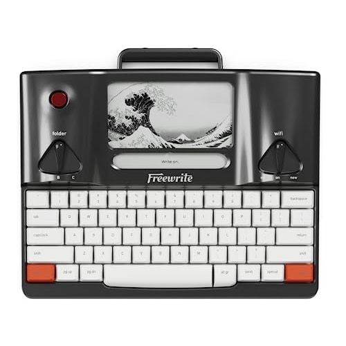 Freewrite Smart Typewriter | Digital Typewriter with E Ink Display for Distraction-Free Writing | WiFi-Enabled Word Processor Syncs Directly to The Cloud | Dedicated Drafting Machine for Authors