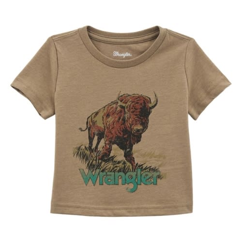 Wrangler Toddler Boys' Buffalo Logo Short Sleeve Graphic T-Shirt