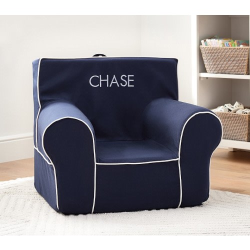 Anywhere Chair®, Navy with White Piping