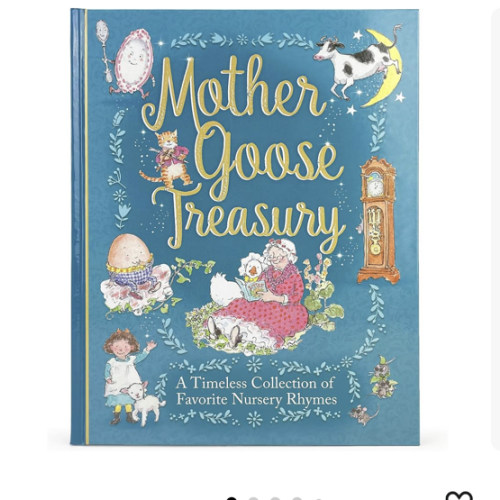 Mother Goose Treasury: A Beautiful Collection of Favorite Nursery Rhymes for Children (Hardcover Storybook Treasury)