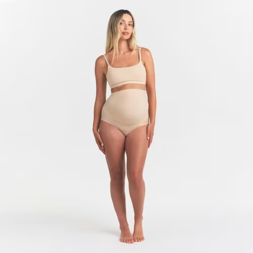 FITS EVERYBODY MATERNITY PUMPING SCOOP BRALETTE | SAND | SKIMS