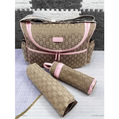 Baby diaper bags nappy bag fashion designer shoulder bag luxury mummy large diapering pram bag nylon change changing bags babies carrier mat bottle holder