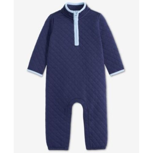 Baby Boys Quilted Double-Knit Coverall, Macy’s Exclusive