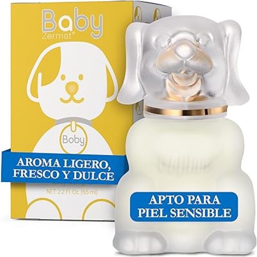 Zermat Boby | Baby Cologne Unisex Perfume |Paraben-Free, Hypoallergenic & Gentle Formula | Long-Lasting Powdery, Clean, Floral Perfume Violet & White Flowers | Perfumes para Bebes | 65ml /2.2oz